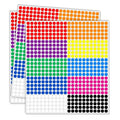 2750pcs Round Dot Stickers – Color Coding & Price Labels Divina Constitutio