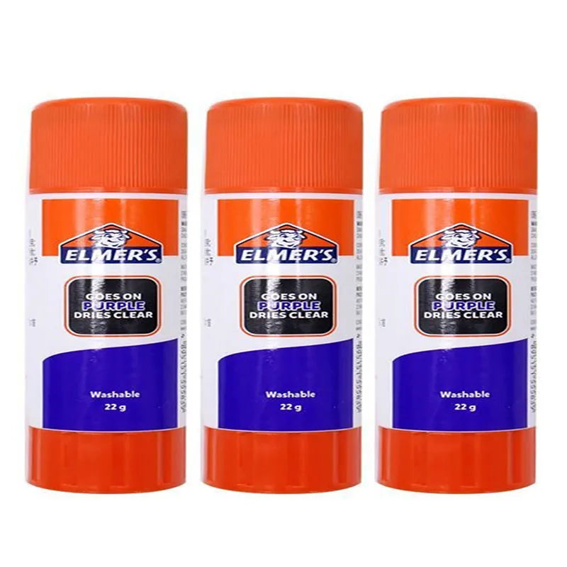 Purple Glue Sticks 22g – Washable, Disappearing Formula for School Crafts Divina Constitutio