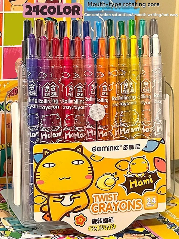 Kids Crayons 12-36 Count – Non-Toxic Coloring Set for Toddlers Divina Constitutio