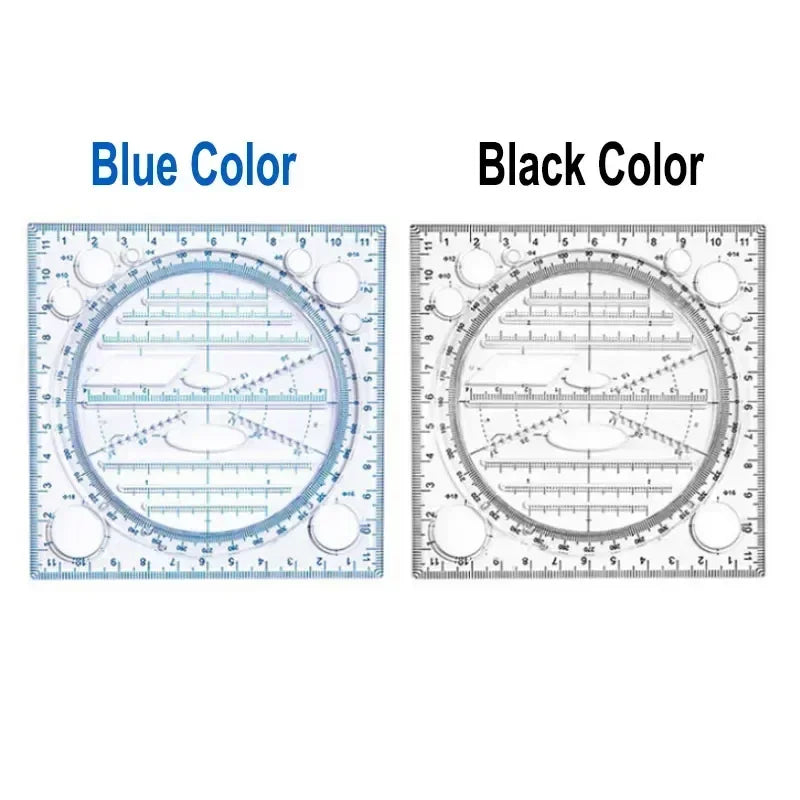 Kawaii Rotary Ruler – All-in-One Drawing & Measuring Tool Divina Constitutio
