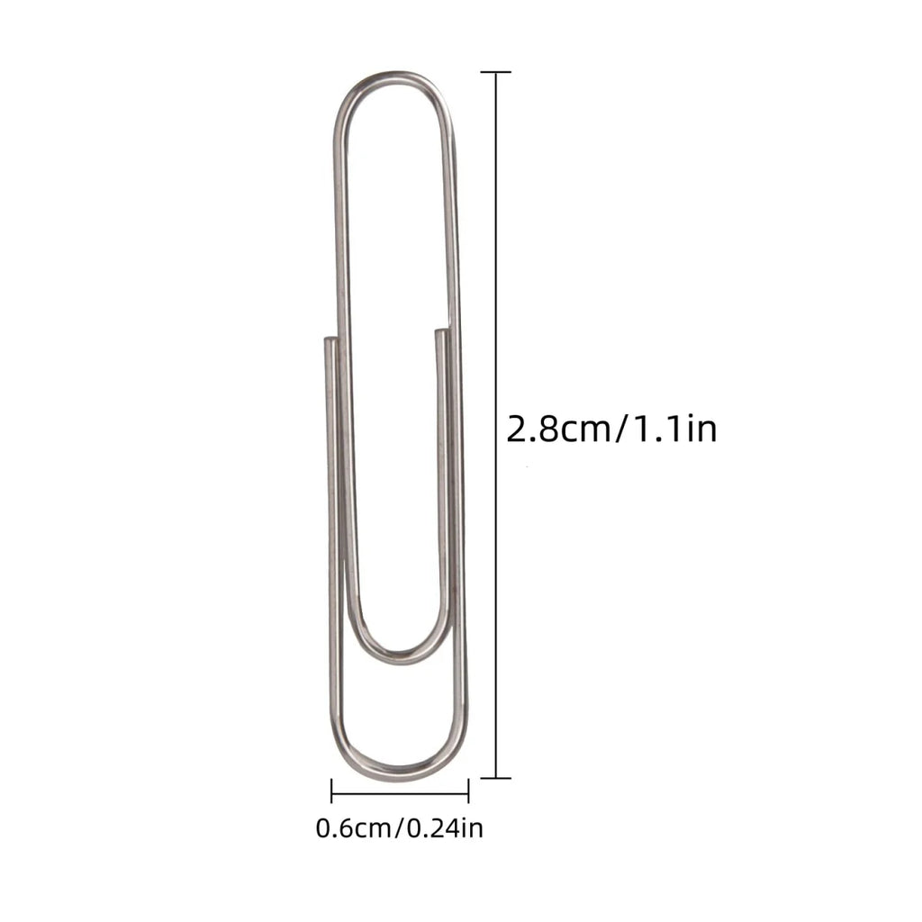 300-Piece Small Paper Clips – Office, School & Home Organization Kairos & Co.