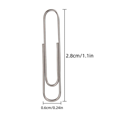 300-Piece Small Paper Clips – Office, School & Home Organization Kairos & Co.