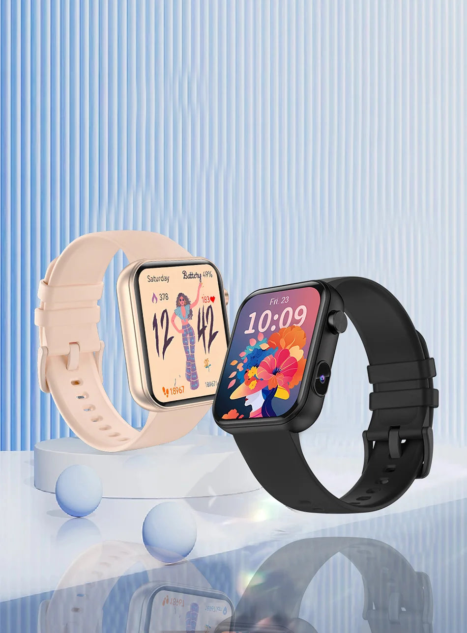 Smart Watch with Camera & Fitness Tracking – Bluetooth Calling Divina Constitutio