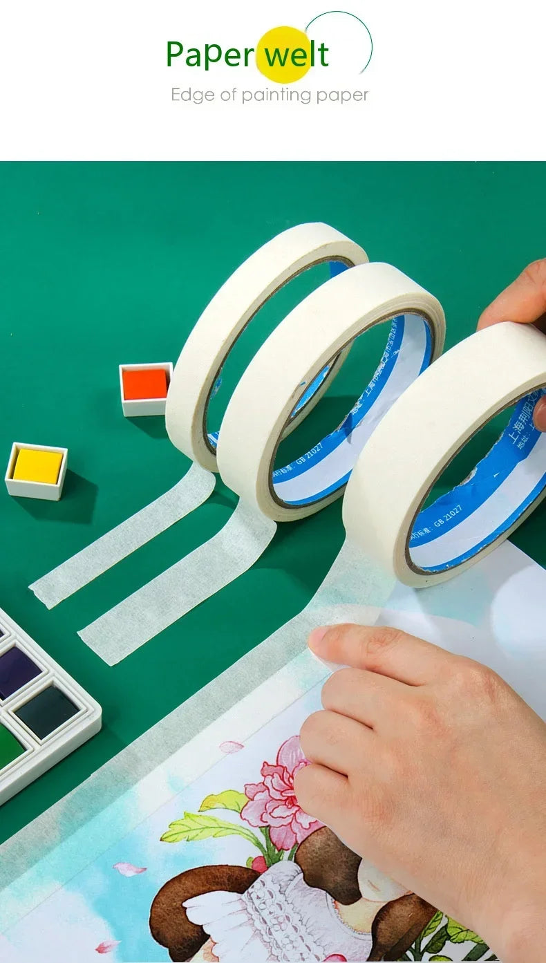Artist Masking Tape – Traceless Paper Fixation Tape, 10-48mm (13M) Divina Constitutio