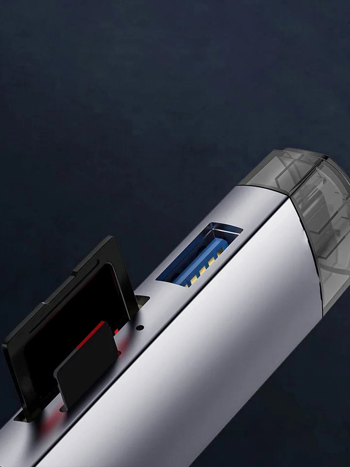Type-C 6-in-1 Multi-Function Card Reader – High-Speed Data Transfer Adapter Kairos & Co.