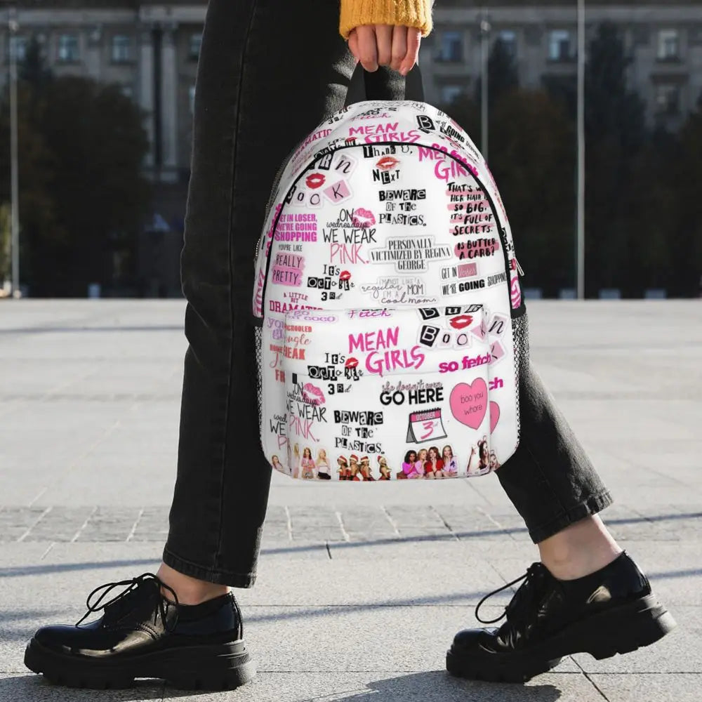 Burn Book-Inspired Backpack – Mean Girls-inspired School Bag Divina Constitutio