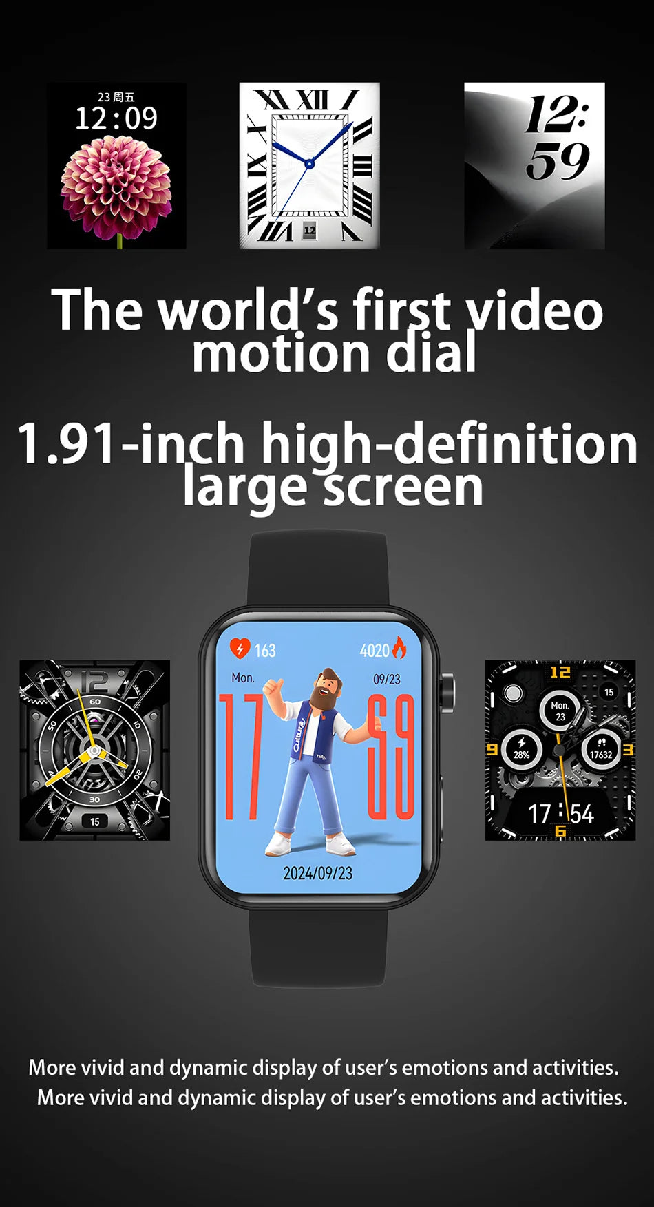 Smart Watch with Camera & Fitness Tracking – Bluetooth Calling Divina Constitutio