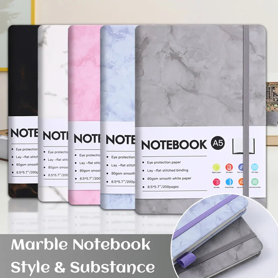 Professional A5 Notebook – Thickened Paper, Compact & Lightweight Office Planner for Work, Students & Sellers Kairos & Co.