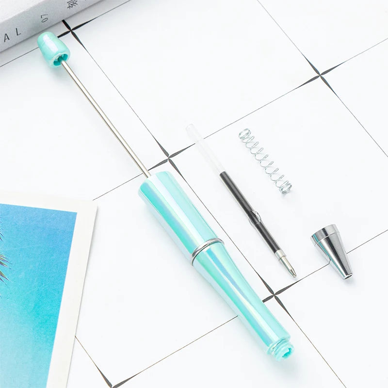 15pcs Beadable Gradient Pens – DIY Craft Ballpoint Set Divina Constitutio