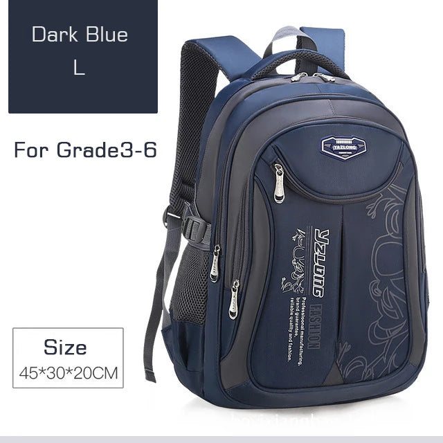 School Backpack for Boys – Durable Bookbag for Kids & Teens Divina Constitutio