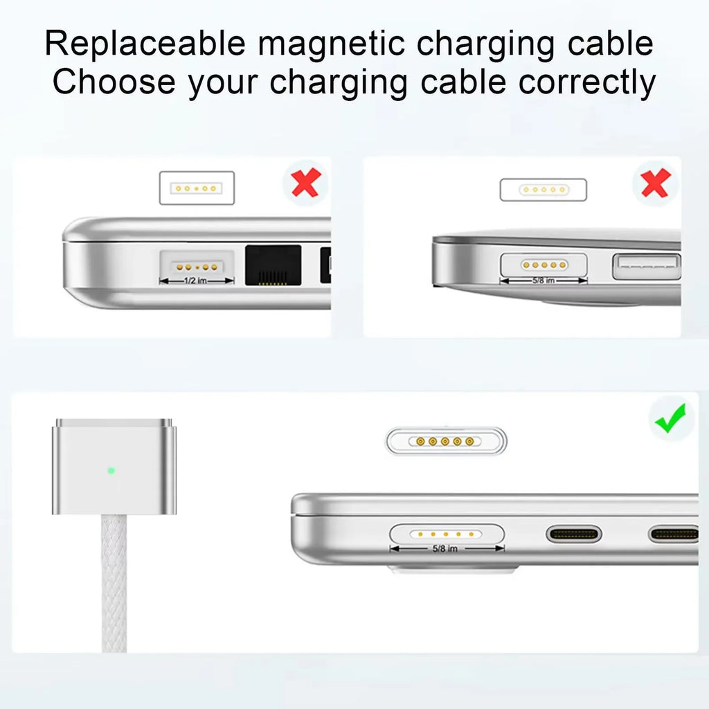 USB-C to MagSafe 3 Charging Cable – 140W PD Adapter for MacBook Pro/Air Divina Constitutio