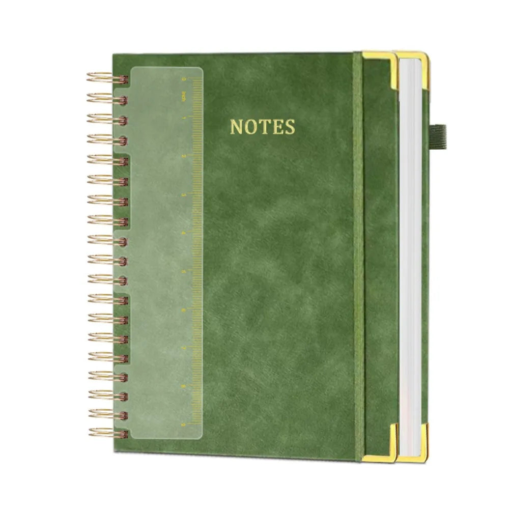 300-Page PU Leather Journal – Smooth Writing, No Ink Bleed Divina Constitutio