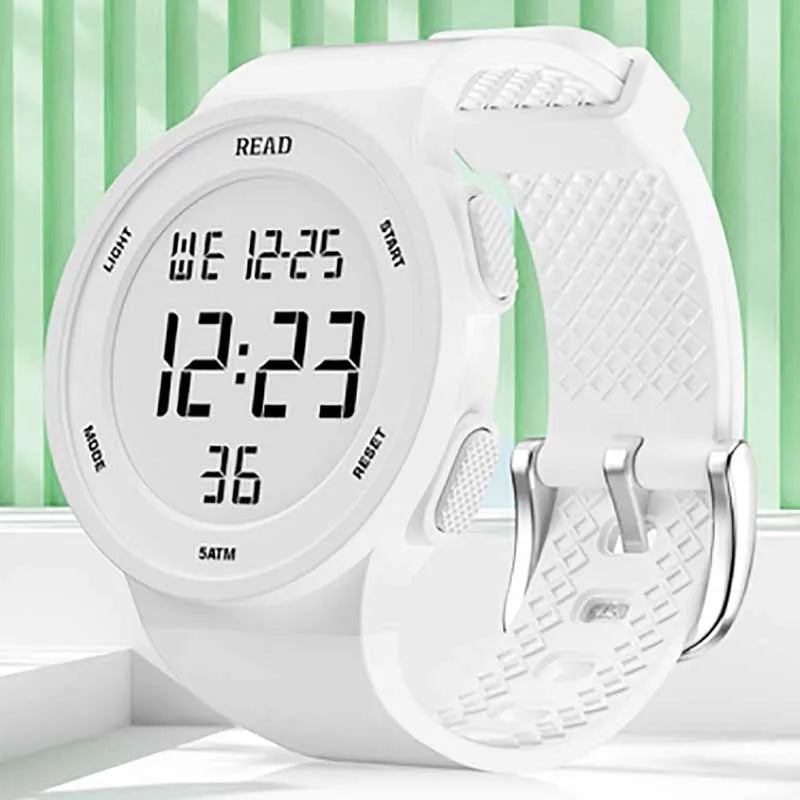 Fashion LED Digital Watch for Women – Waterproof Divina Constitutio