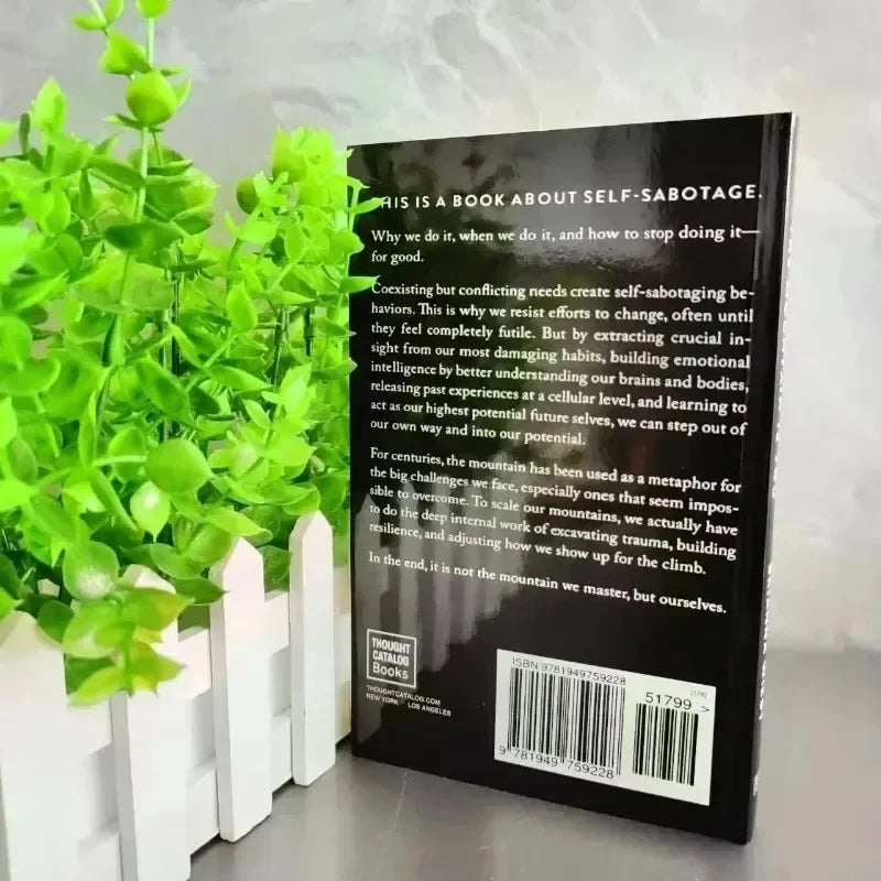 The Mountain Is You by Brianna Wiest | Self-Help Book Self-Mastery Self-Improvement English Paperback Book Kairos & Co.