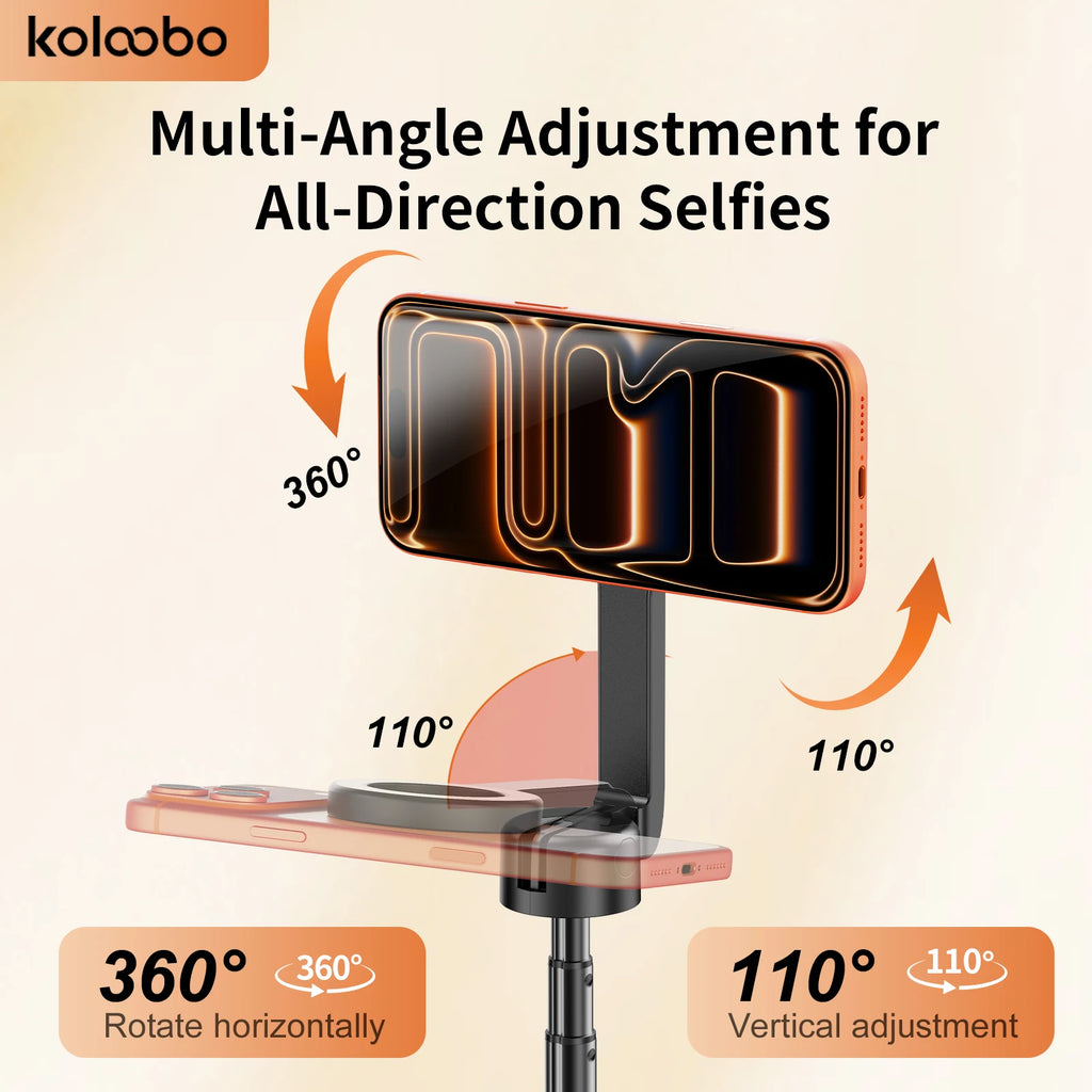 Extendable Magnetic Selfie Stick & Tripod with Remote Divina Constitutio