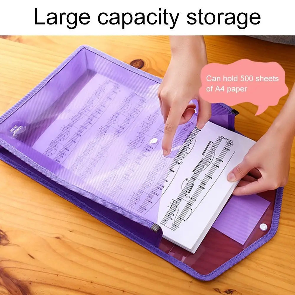 A4 Document Folder – Expandable File Organizer Divina Constitutio