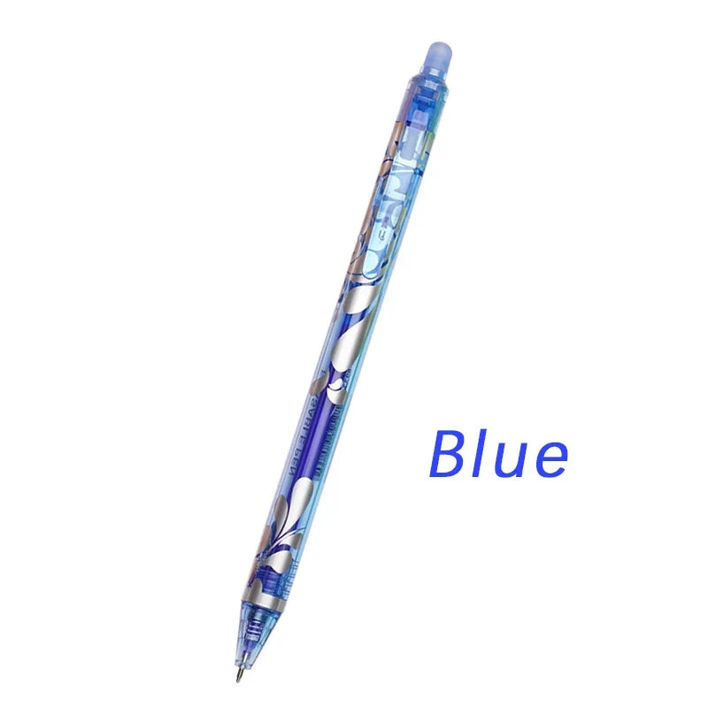 Erasable Gel Pen Set – 6-Color Kawaii Stationery, 0.5mm Divina Constitutio