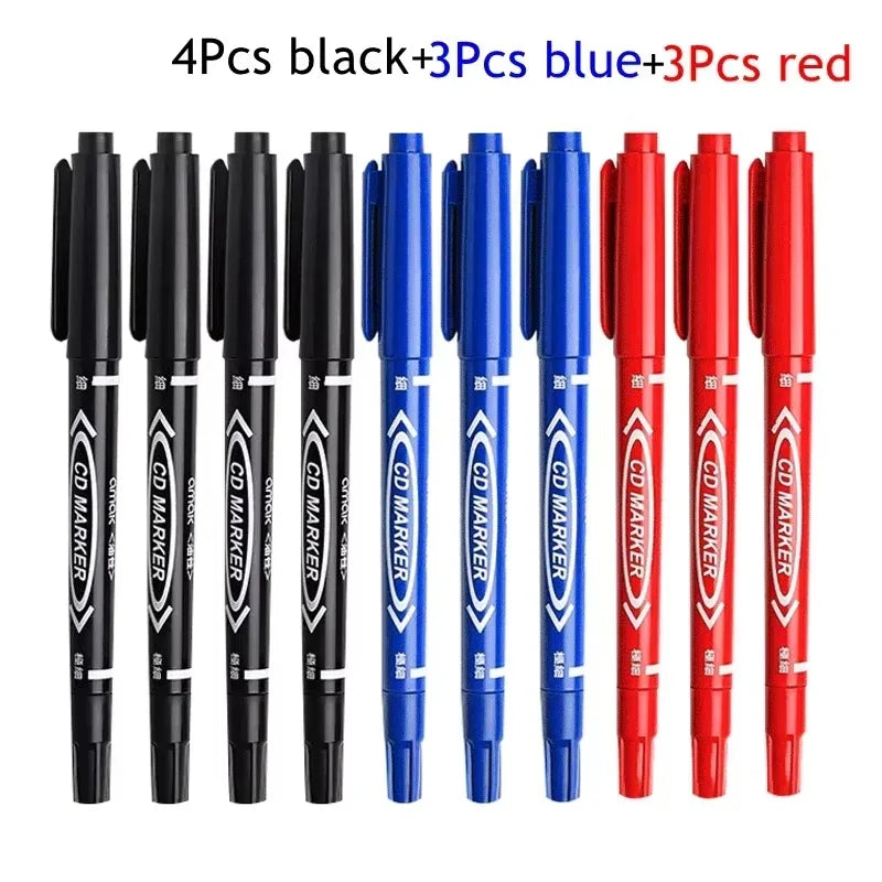 Double-Tip Permanent Marker Pens – Paint Marker for Wood, Metal, Glass & More Divina Constitutio