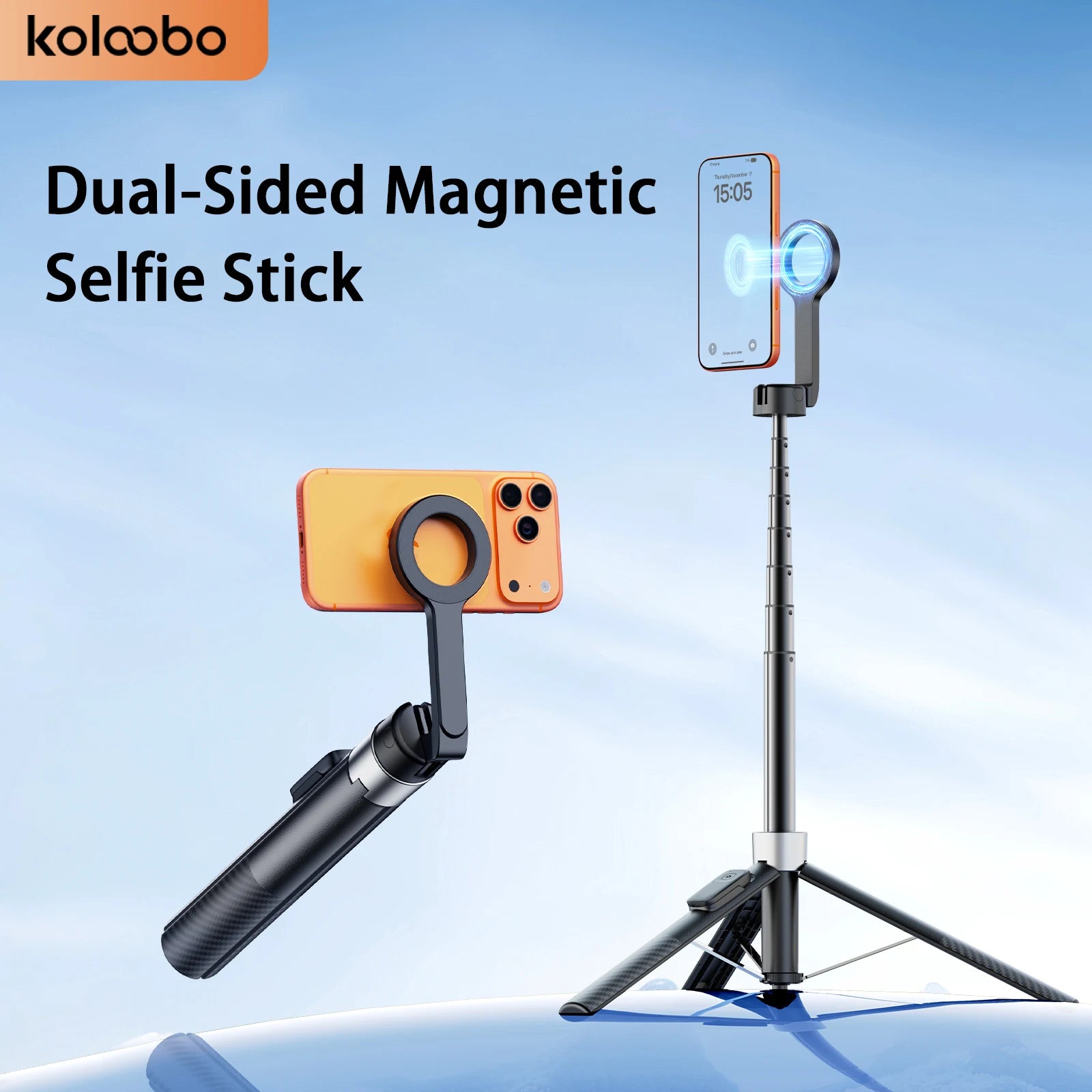 Extendable Magnetic Selfie Stick & Tripod with Remote Divina Constitutio