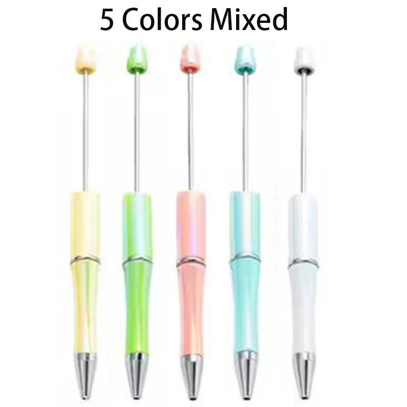 15pcs Beadable Gradient Pens – DIY Craft Ballpoint Set Divina Constitutio