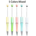 15pcs Beadable Gradient Pens – DIY Craft Ballpoint Set Divina Constitutio
