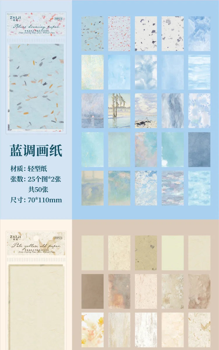Cleaned-up Title:
Dreamland Memo Pad – 50pcs Decorative Paper for Journaling & Scrapbooking Divina Constitutio