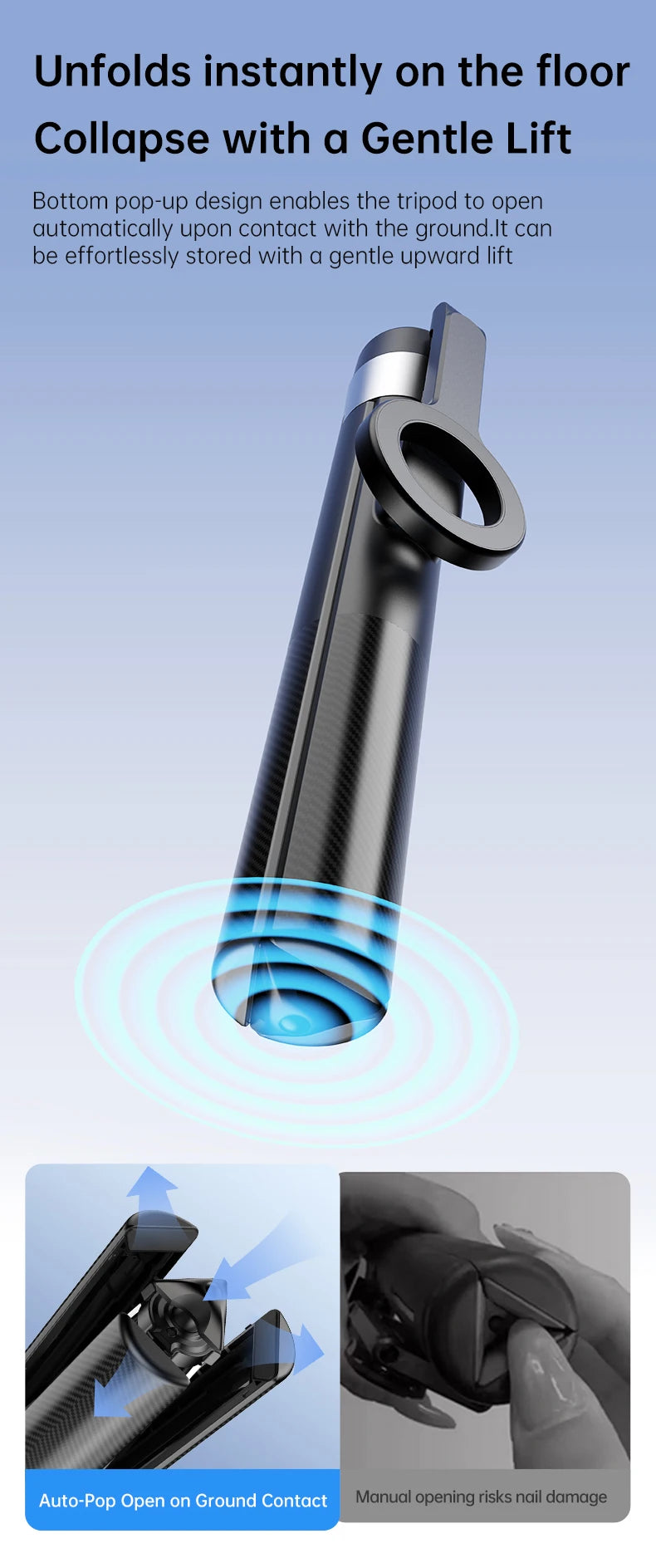 Extendable Magnetic Selfie Stick & Tripod with Remote Divina Constitutio
