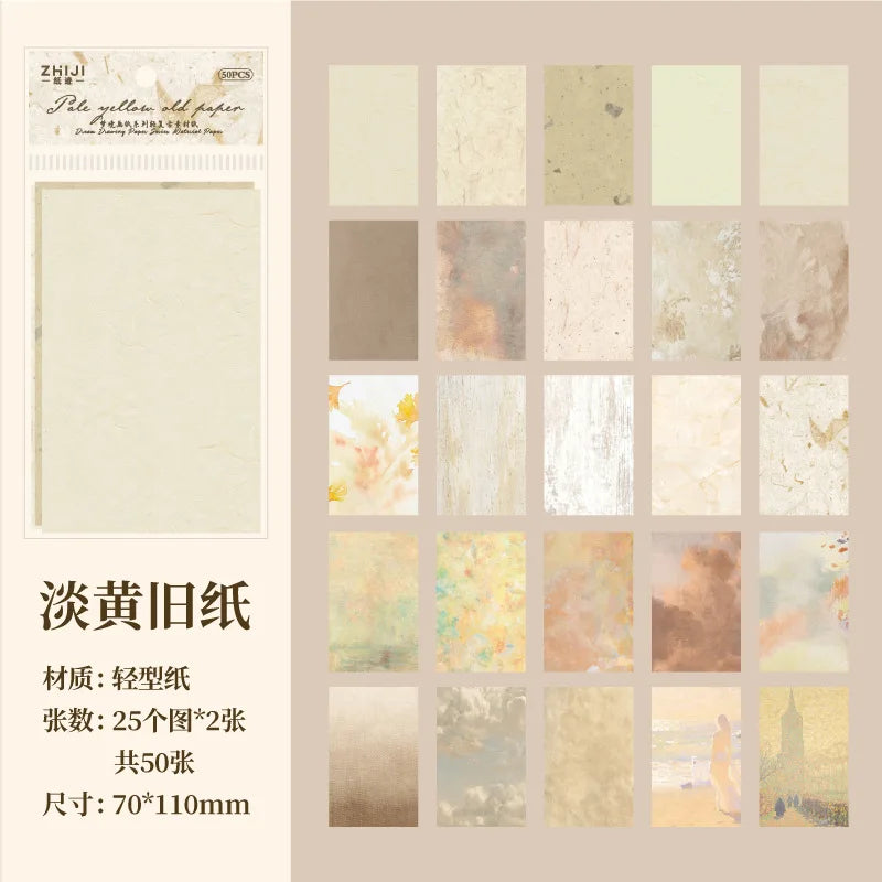 Cleaned-up Title:
Dreamland Memo Pad – 50pcs Decorative Paper for Journaling & Scrapbooking Divina Constitutio