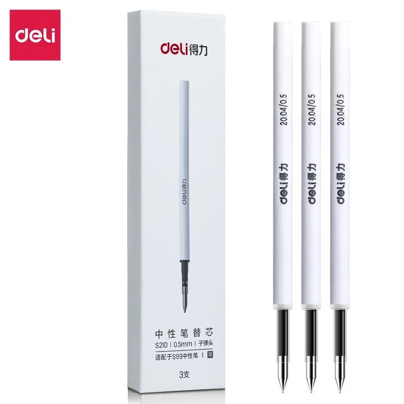 Deli Signature Gel Pen – Metal Body, Smooth Ink, 9.5mm Divina Constitutio
