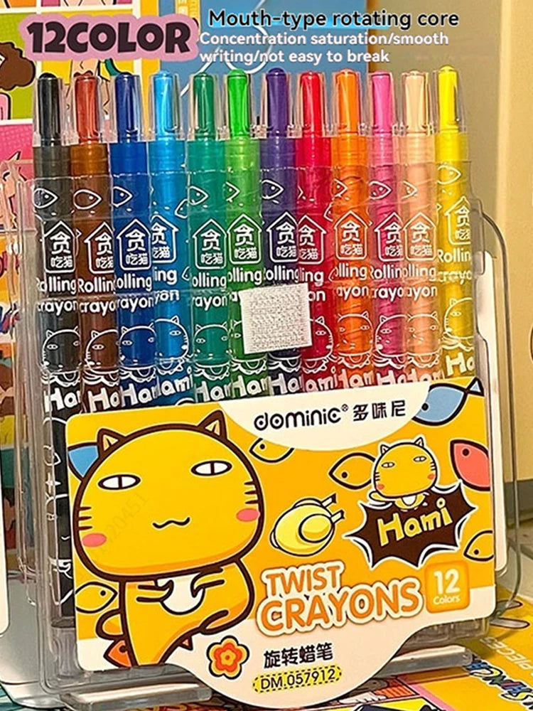 Kids Crayons 12-36 Count – Non-Toxic Coloring Set for Toddlers Divina Constitutio