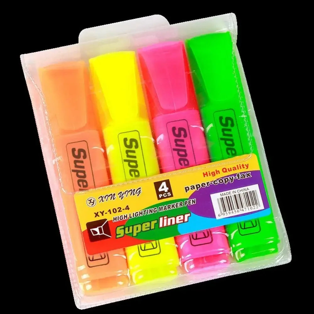 Colorful Pastel Highlighters & Art Markers – 4/6 Color Set Kairos & Co.