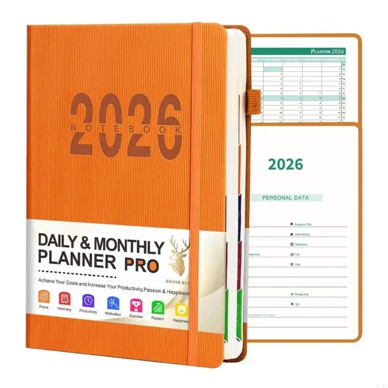 2026 Daily Planner Notebook – Compact Time Management Organizer Divina Constitutio