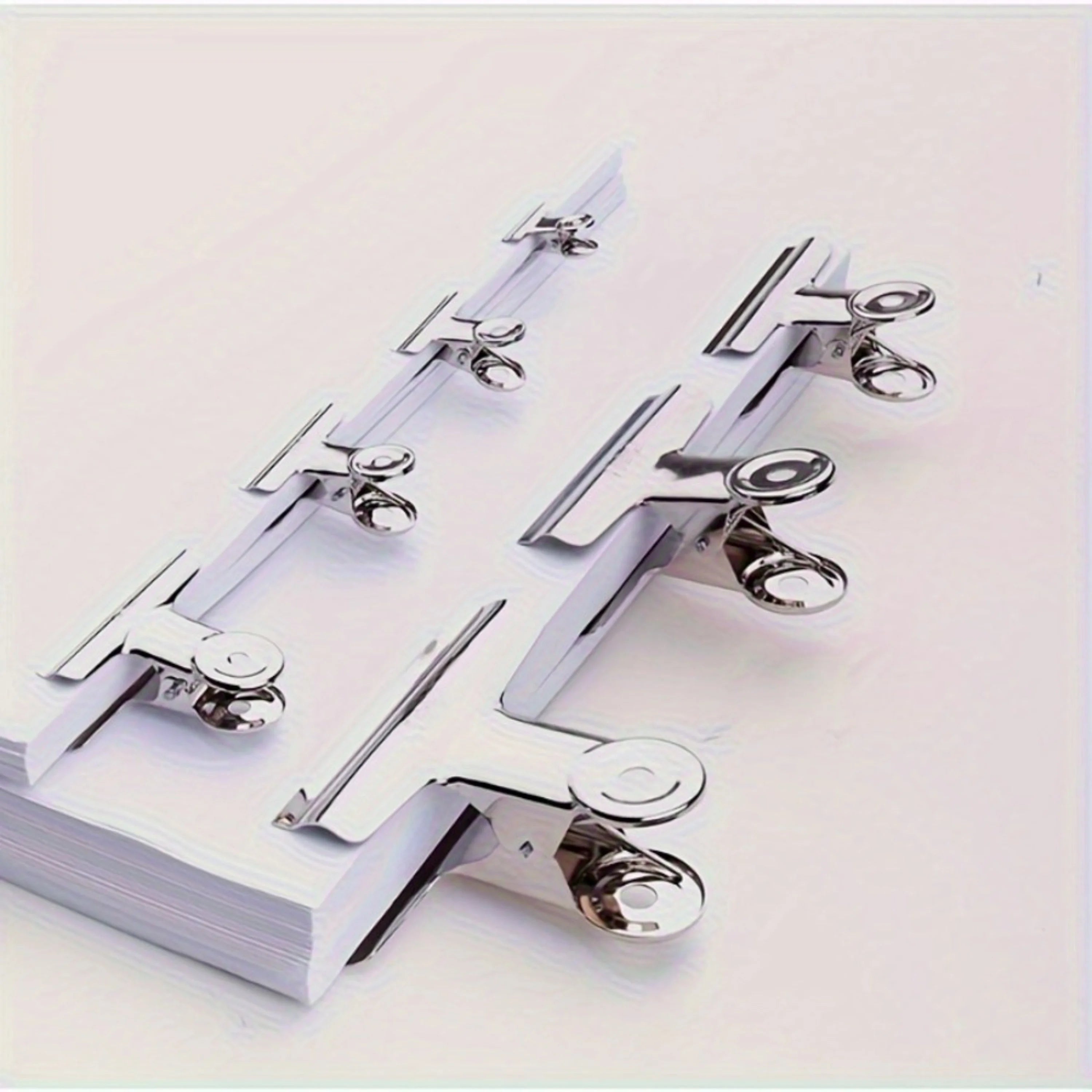 10-Piece Round Metal Paper Clips – 31mm / 38mm / 50mm Kairos & Co.