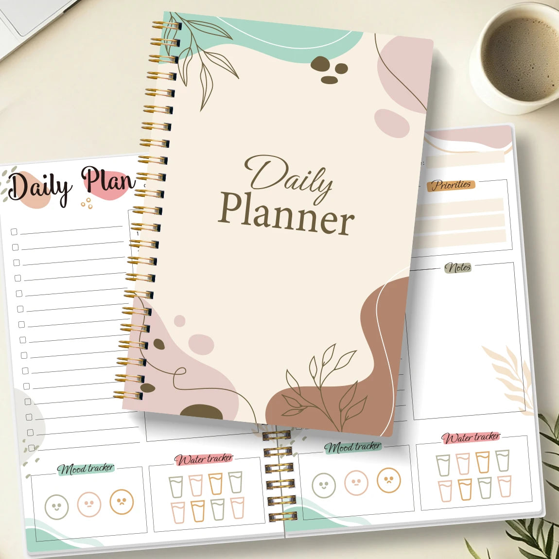 Undated Daily Planner – Tear-Off To-Do List Notepad, 52 Sheets Divina Constitutio