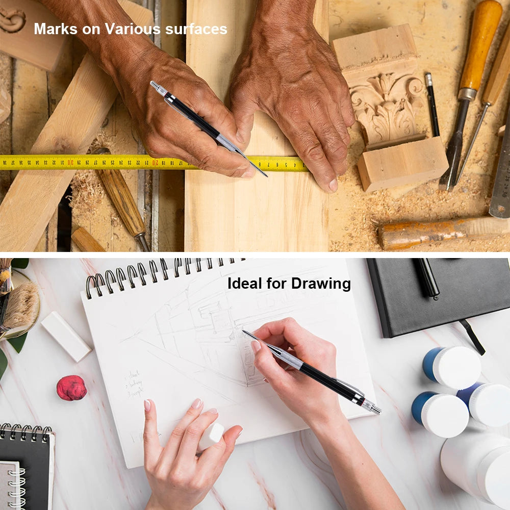 Carpenter Mechanical Pencil – 2.0mm Long-Nose Marking Pencil Divina Constitutio