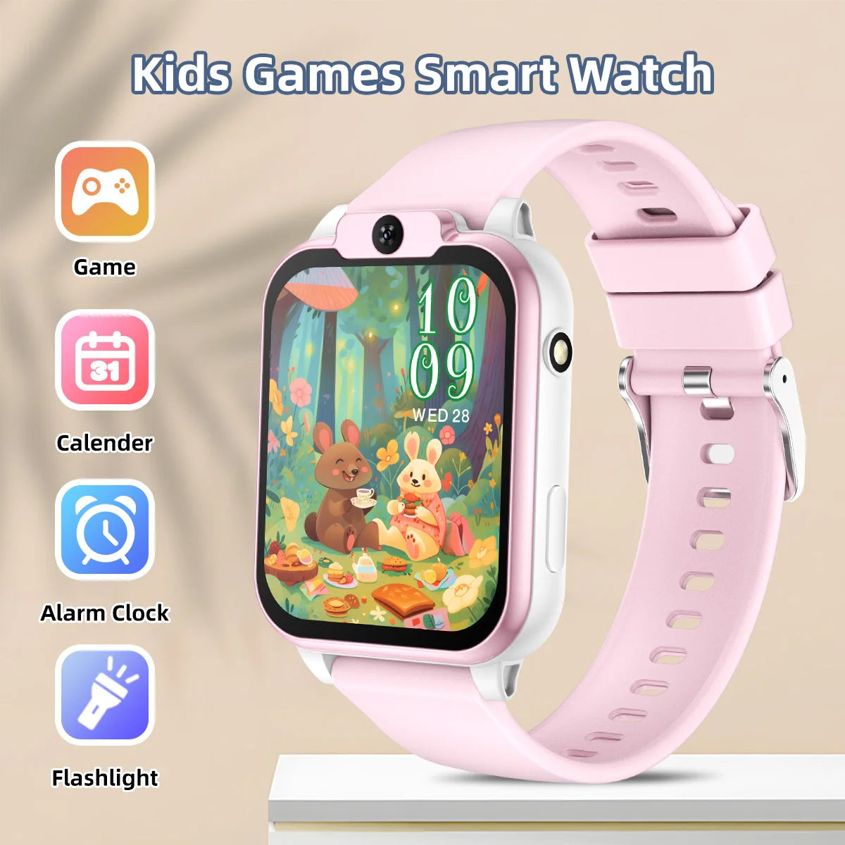 2026 Kids Smart Watch – Camera, Games, 24 Languages Divina Constitutio