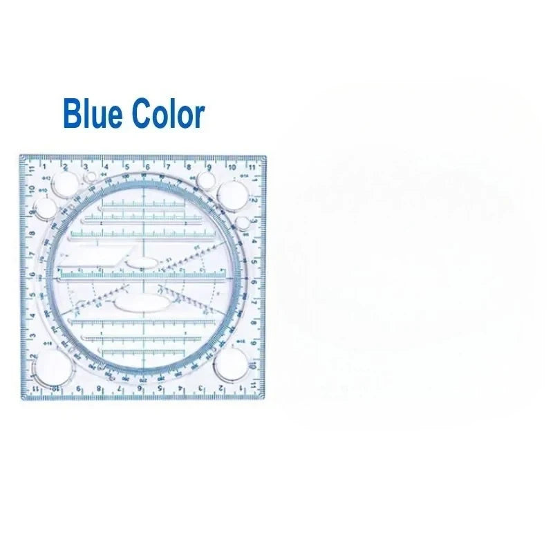 Kawaii Rotary Ruler – All-in-One Drawing & Measuring Tool Divina Constitutio