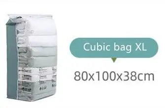 No Need Pump Vacuum Bags Large Plastic Storage Bags for Storing Clothes Blankets Compression Empty Bag Covers Travel Accessories Kairos & Co.