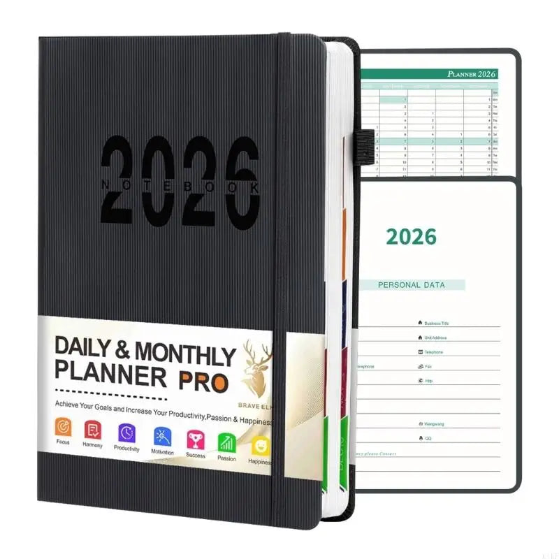 2026 Daily Planner Notebook – Compact Time Management Organizer Divina Constitutio