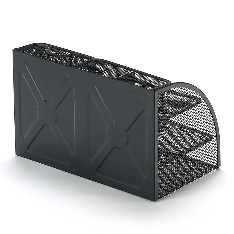 Large Capacity Metal Pen Holder & Desktop Storage Organizer Kairos & Co.