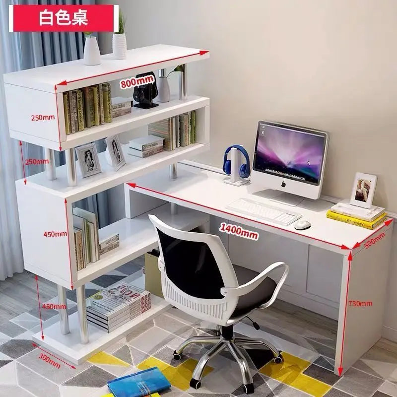 Wooden Workspace & Storage Shelf Kairos & Co.