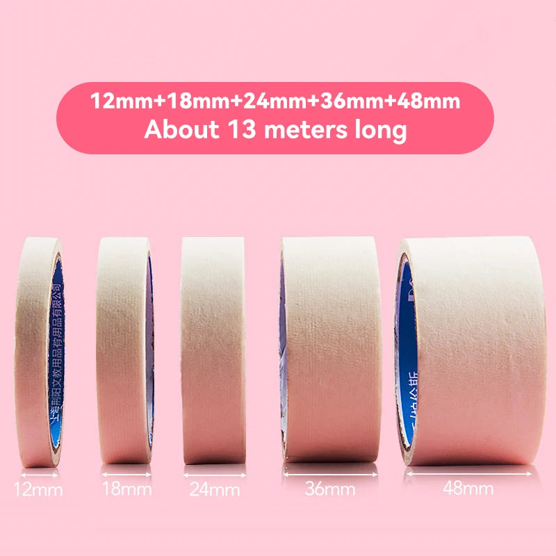 Artist Masking Tape – Traceless Paper Fixation Tape, 10-48mm (13M) Divina Constitutio