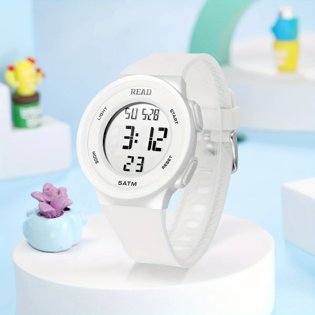 Fashion LED Digital Watch for Women – Waterproof Divina Constitutio