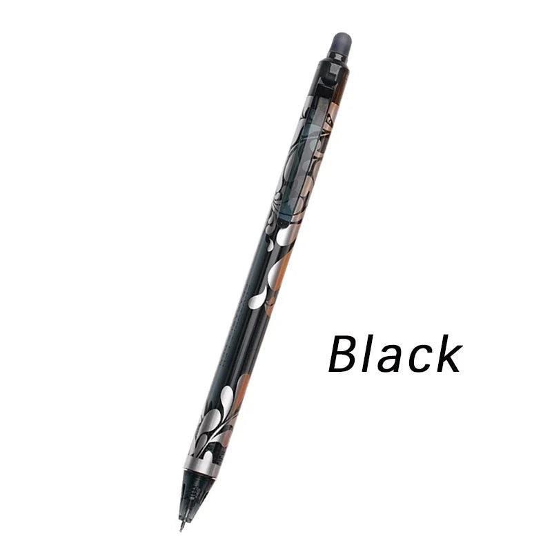 Erasable Gel Pen Set – 6-Color Kawaii Stationery, 0.5mm Divina Constitutio