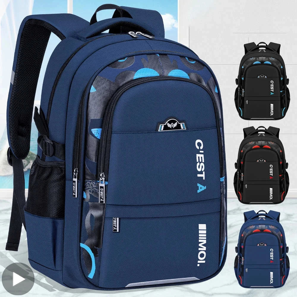 School Backpack for Boys – Durable Bookbag for Kids & Teens Divina Constitutio