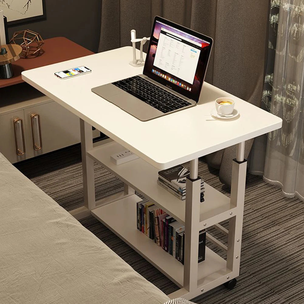 Adjustable Height Mobile Office Desk with Wheels Kairos & Co.