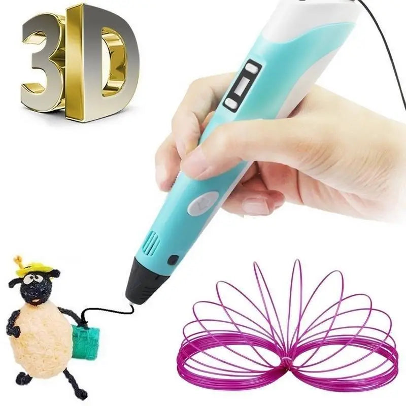 1.75mm 3D Pen Filament — ABS/PLA Refill, 10M, Random Color Kairos & Co.