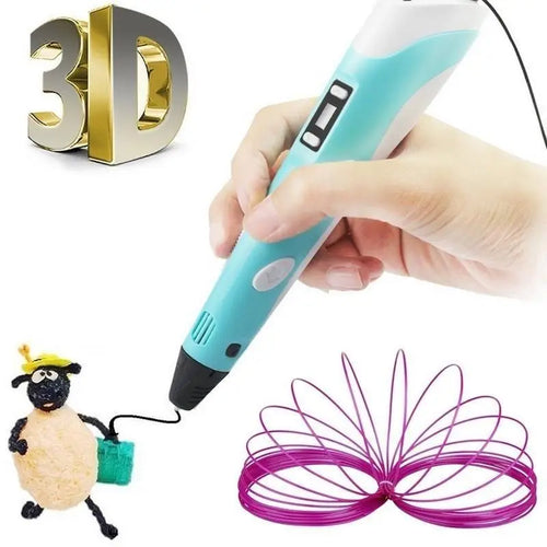 1.75mm 3D Pen Filament — ABS/PLA Refill, 10M, Random Color Kairos & Co.