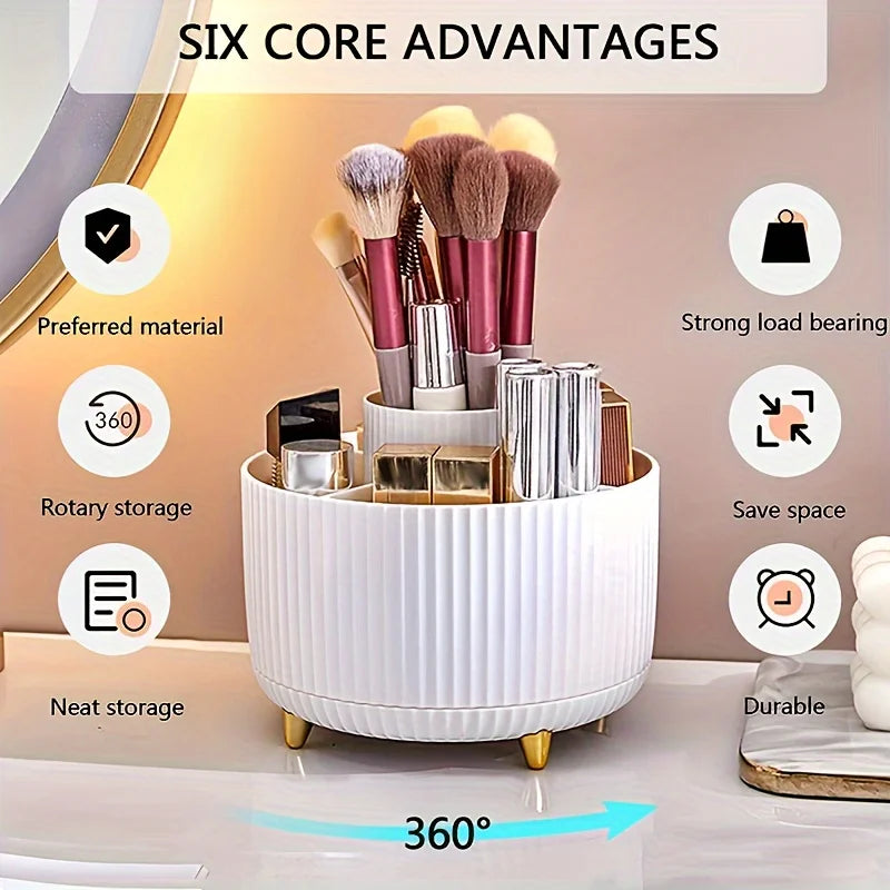 360° Rotating 5-Slot Desktop Pen & Pencil Holder Kairos & Co.