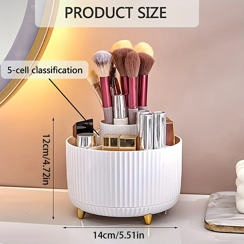 360° Rotating 5-Slot Desktop Pen & Pencil Holder Kairos & Co.